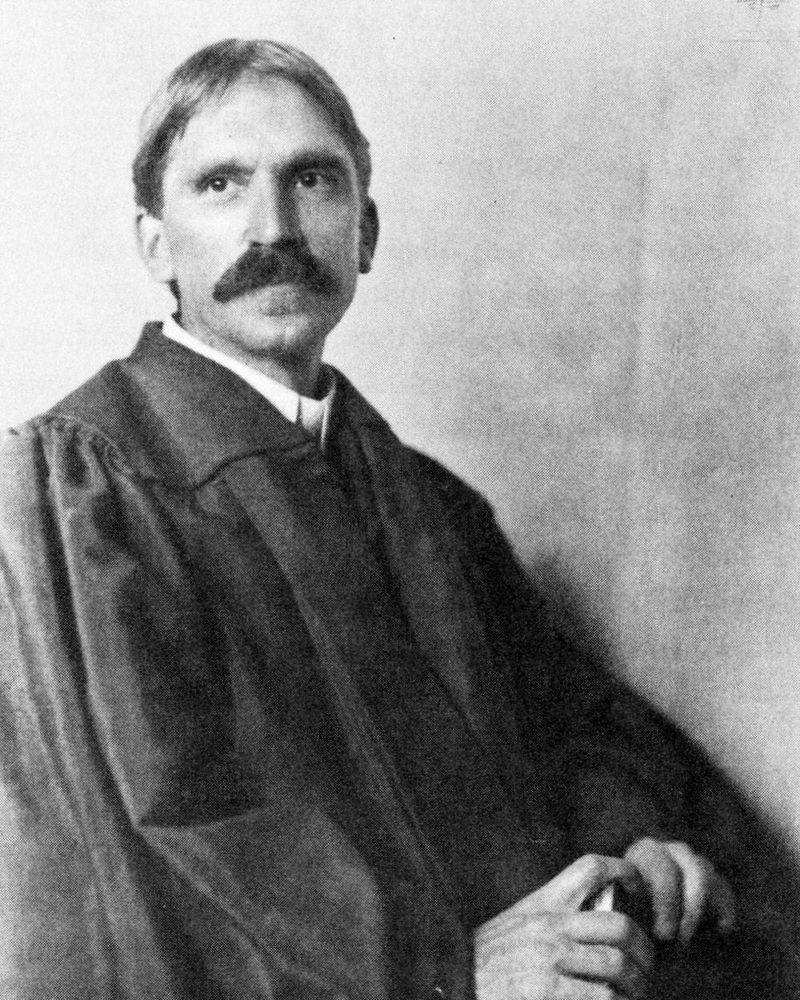 Retrato fotográfico de John Dewey