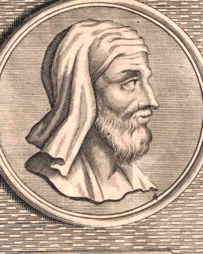 Busto de mármore de Plutarco
